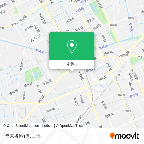 雪家桥路1号地图