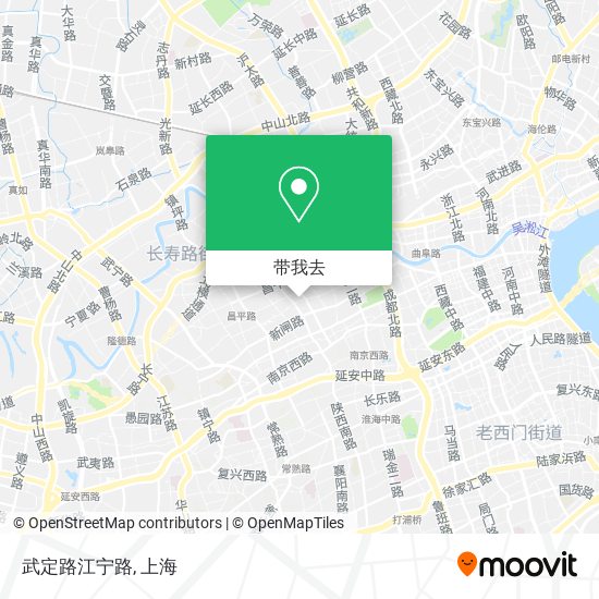 武定路江宁路地图