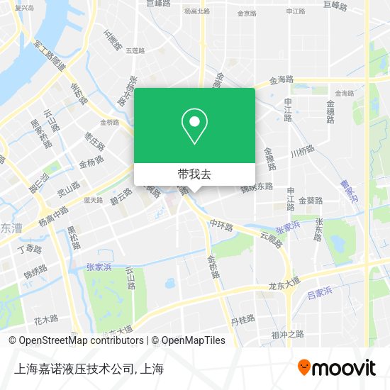 上海嘉诺液压技术公司地图