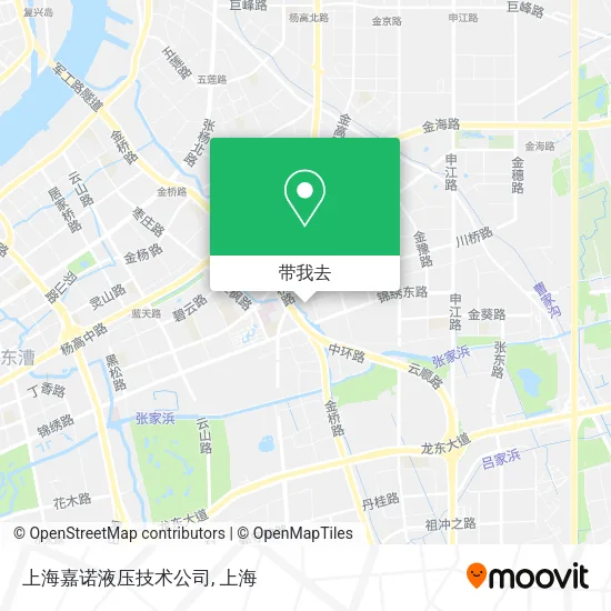 上海嘉诺液压技术公司地图