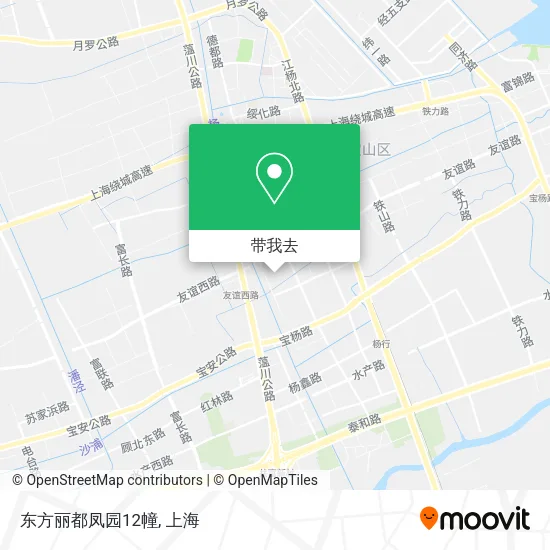 东方丽都凤园12幢地图