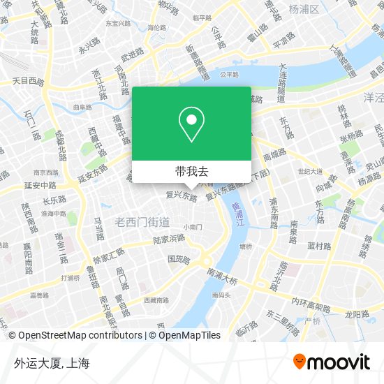 外运大厦地图