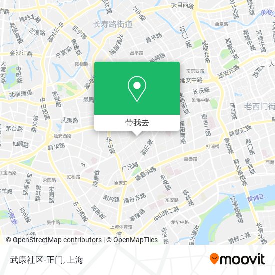 武康社区-正门地图
