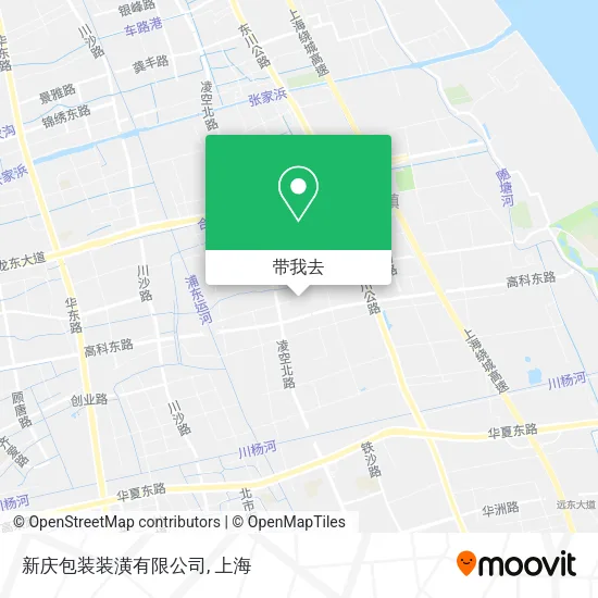 新庆包装装潢有限公司地图