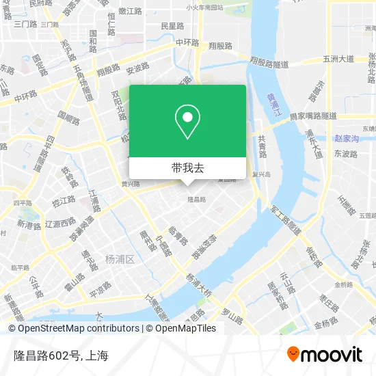 隆昌路602号地图