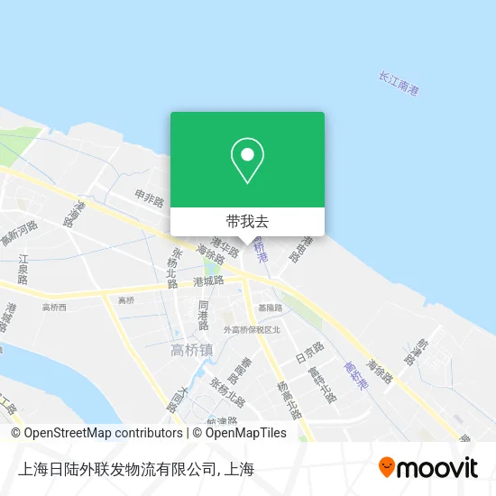 上海日陆外联发物流有限公司地图