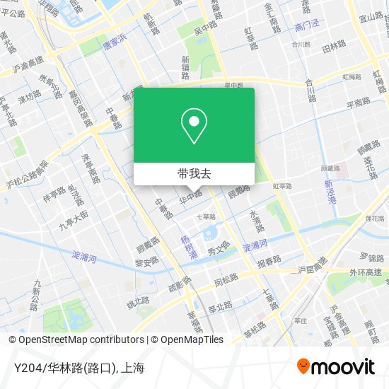 Y204/华林路(路口)地图