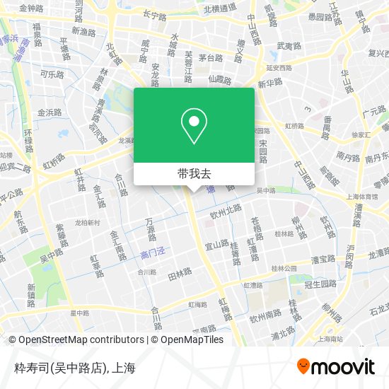 粋寿司(吴中路店)地图