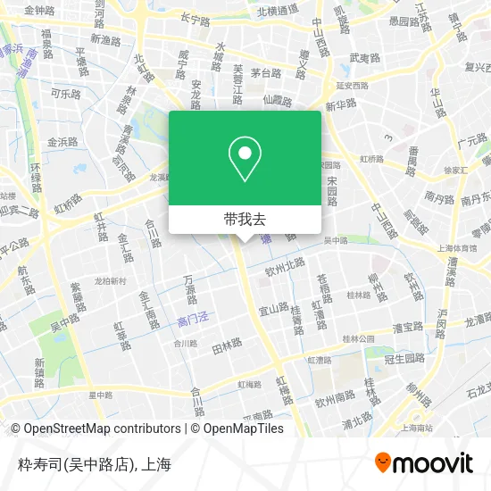粋寿司(吴中路店)地图