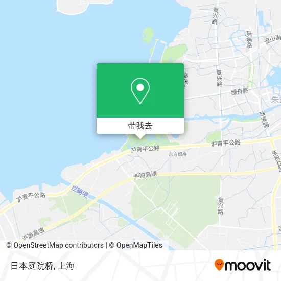 日本庭院桥地图