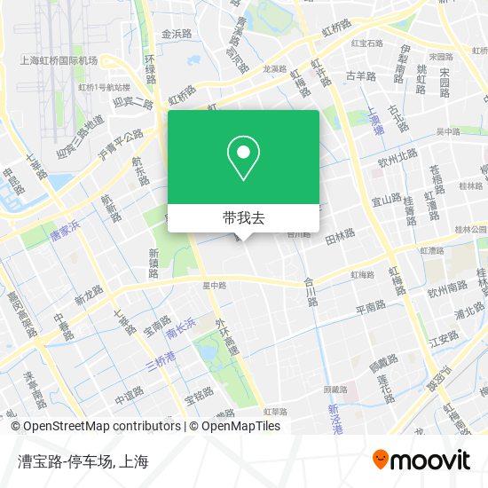 漕宝路-停车场地图