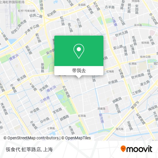 筷食代 虹莘路店地图