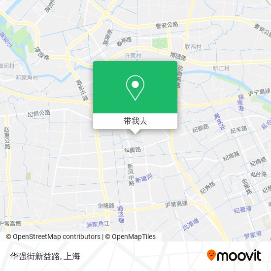 华强街新益路地图