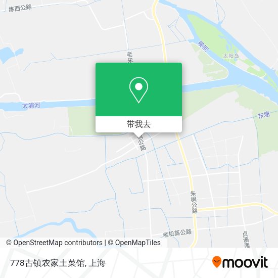 778古镇农家土菜馆地图