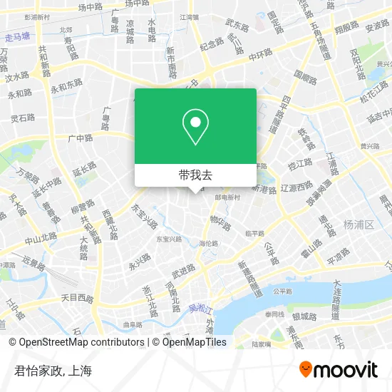 君怡家政地图
