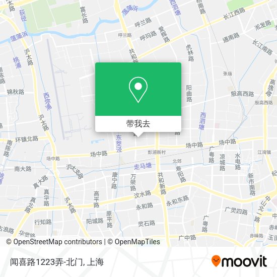 闻喜路1223弄-北门地图
