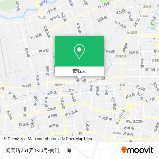 闻喜路251弄1-33号-南门地图