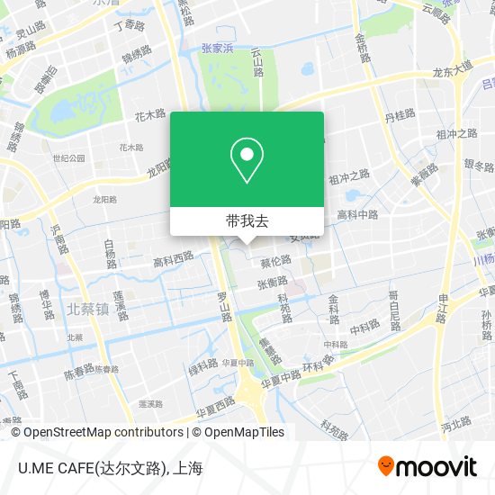 U.ME CAFE(达尔文路)地图
