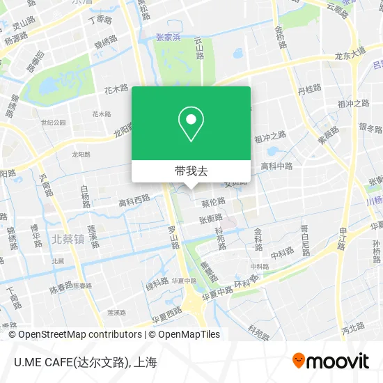 U.ME CAFE(达尔文路)地图