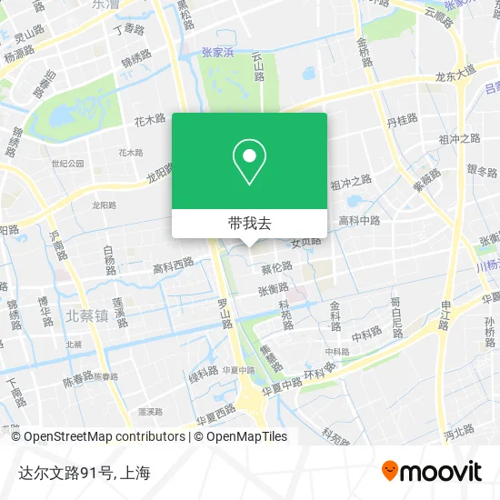 达尔文路91号地图