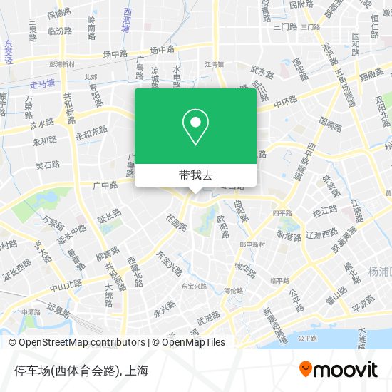 停车场(西体育会路)地图