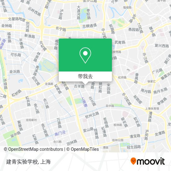 建青实验学校地图