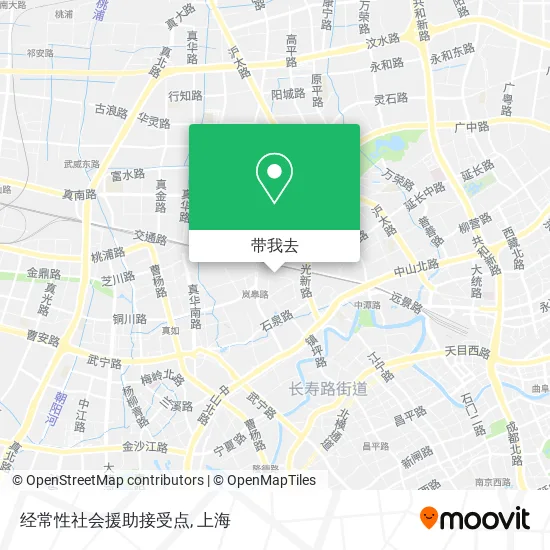 经常性社会援助接受点地图
