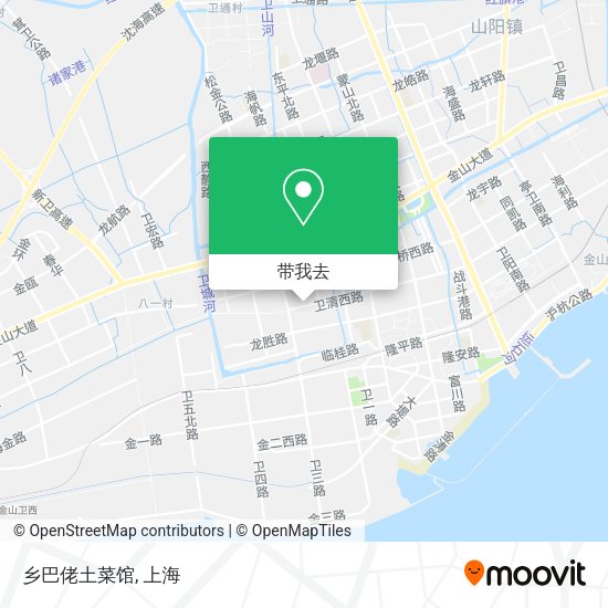 乡巴佬土菜馆地图
