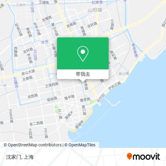 沈家门地图