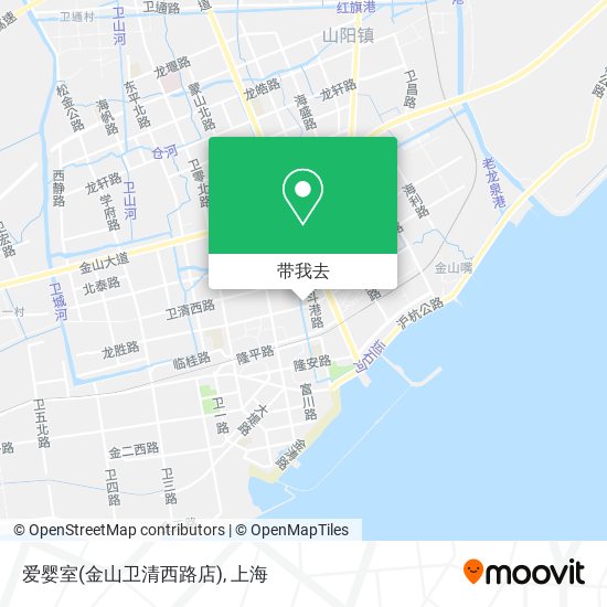 爱婴室(金山卫清西路店)地图