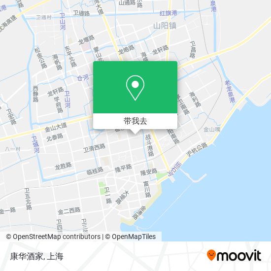 康华酒家地图