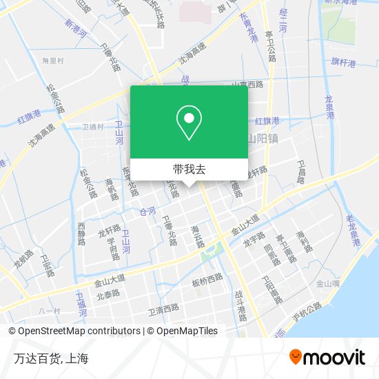万达百货地图