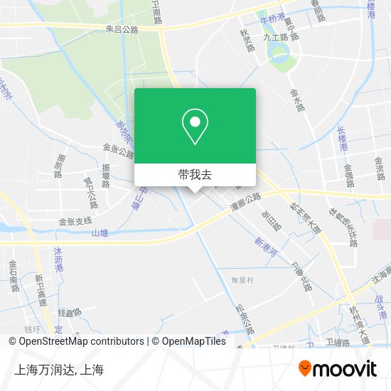 上海万润达地图