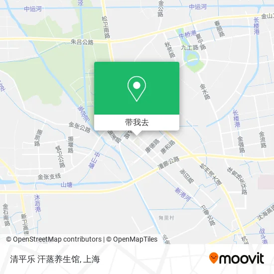 清平乐 汗蒸养生馆地图