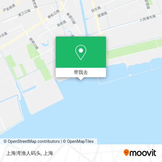 上海湾渔人码头地图