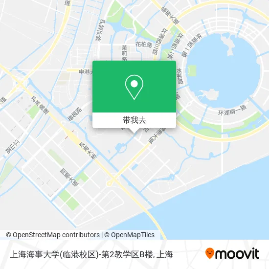 上海海事大学(临港校区)-第2教学区B楼地图