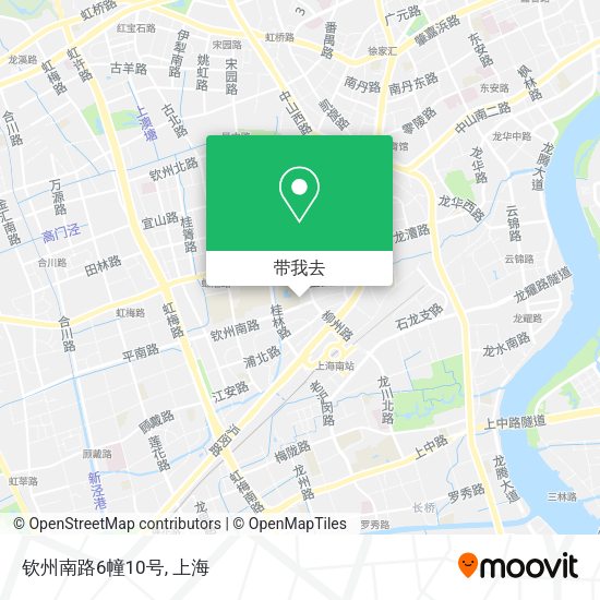 钦州南路6幢10号地图