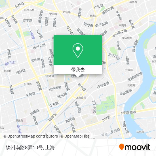 钦州南路8弄10号地图