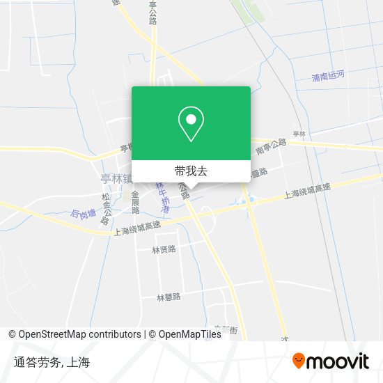通答劳务地图