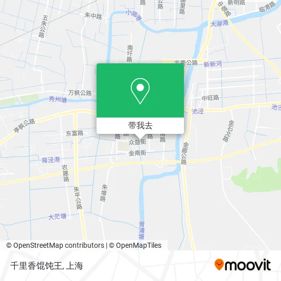 千里香馄饨王地图