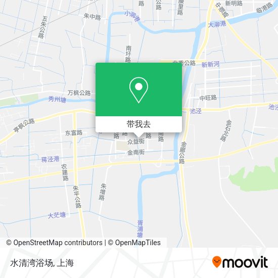 水清湾浴场地图