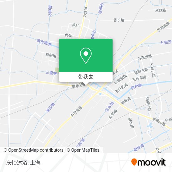 庆怡沐浴地图