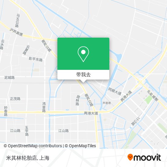 米其林轮胎店地图