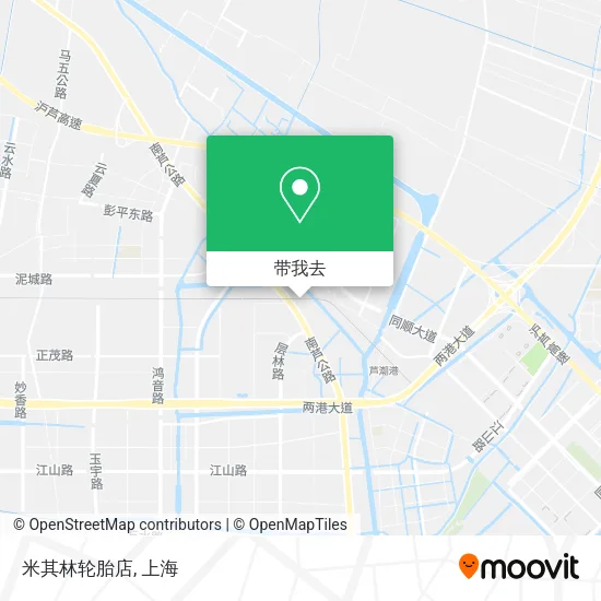 米其林轮胎店地图