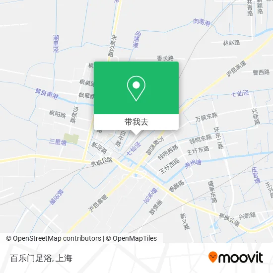 百乐门足浴地图