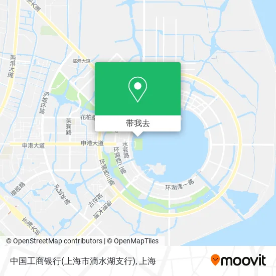 中国工商银行(上海市滴水湖支行)地图