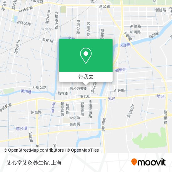 艾心堂艾灸养生馆地图