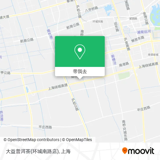 大益普洱茶(环城南路店)地图
