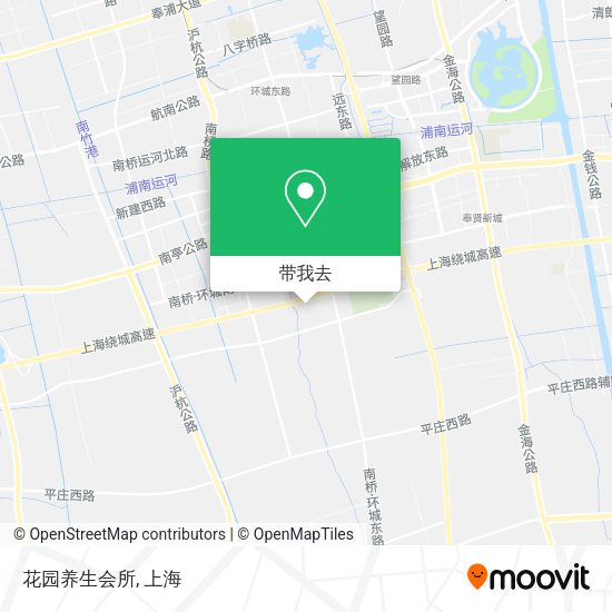 花园养生会所地图