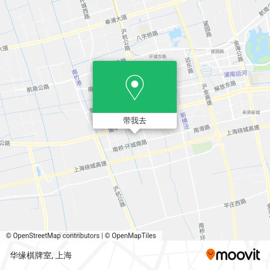 华缘棋牌室地图